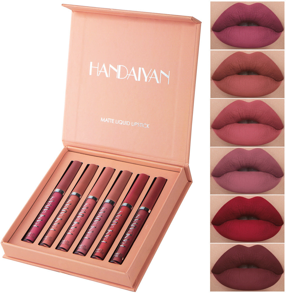 Coffret Rouge à Lèvres 6 Couleurs | Look Varié & Lèvres Sublimées