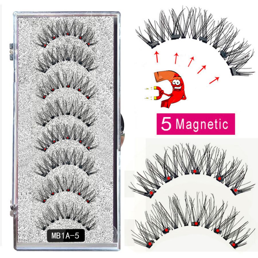 Faux Cils Magnétiques 3D | Regard Glamour & Pose Facile