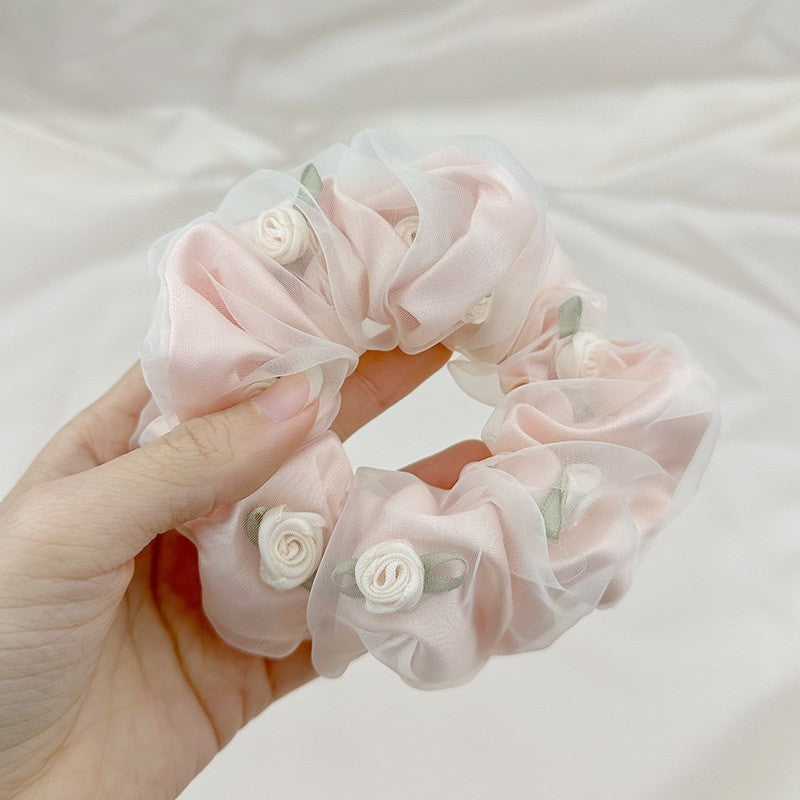 Élastique Cheveux Fleur Forêt Instagram | Coiffure Tendance & Style Doux