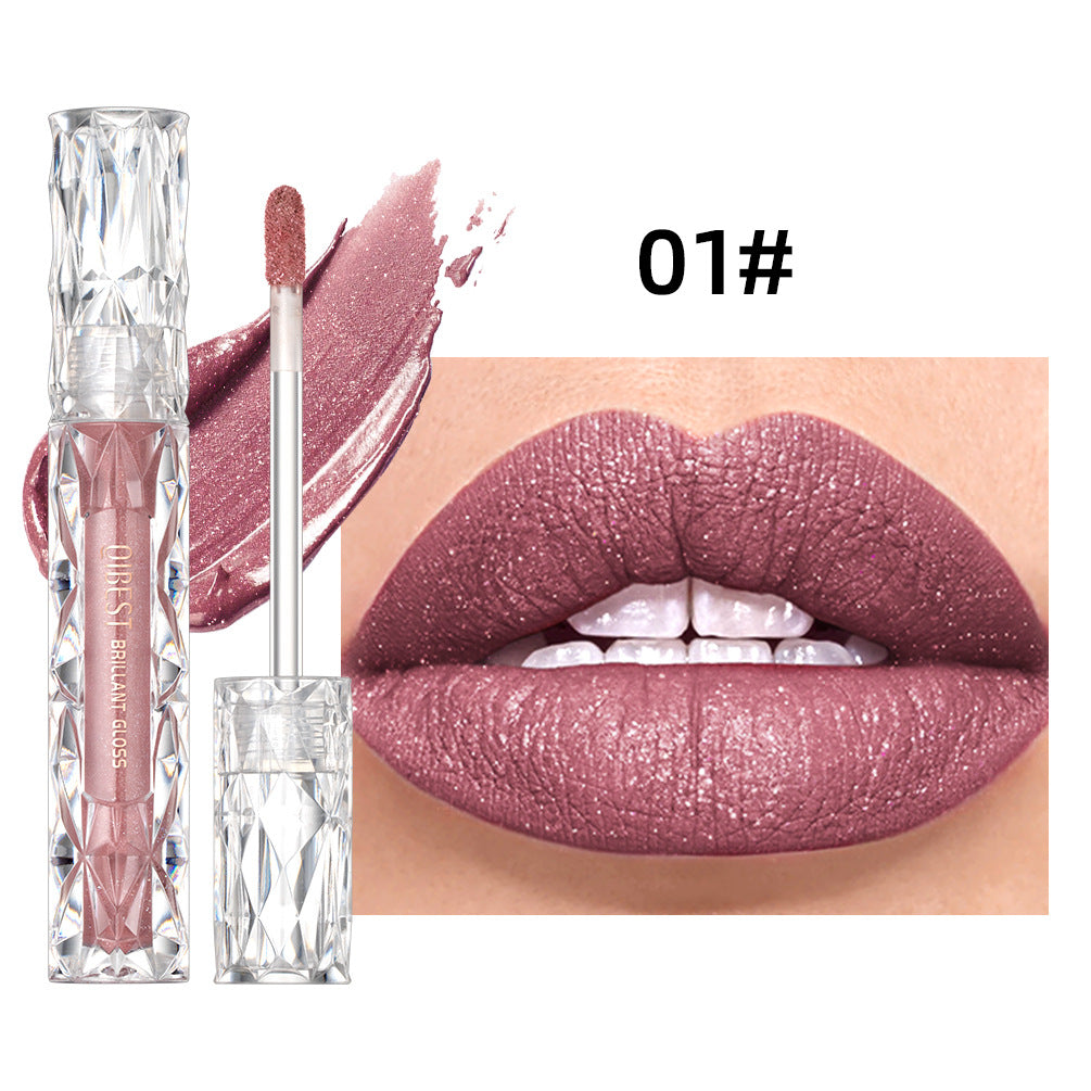 Rouge à Lèvres Liquide Diamant | Brillance Intense & Lèvres Glamour