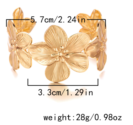 Bracelet manchette | Élégant