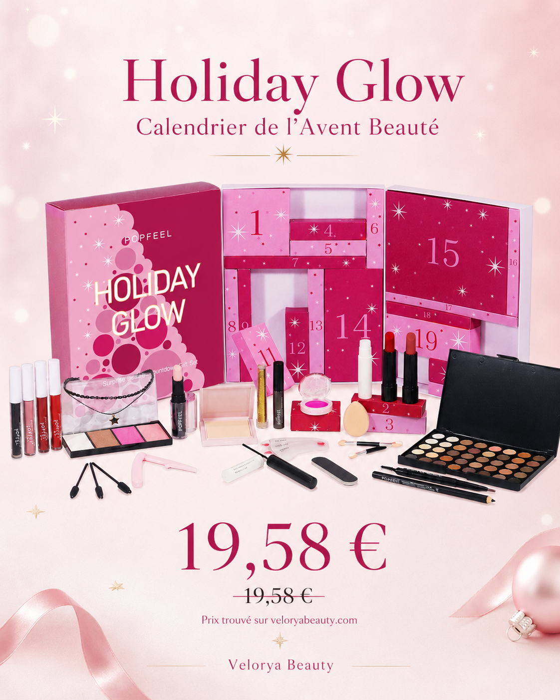 Calendrier de l’Avent Beauté 24 Surprises