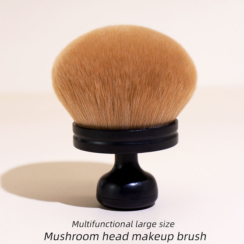 Pinceau Maquillage TĂȘte Champignon | Application Douce & Teint Naturel
