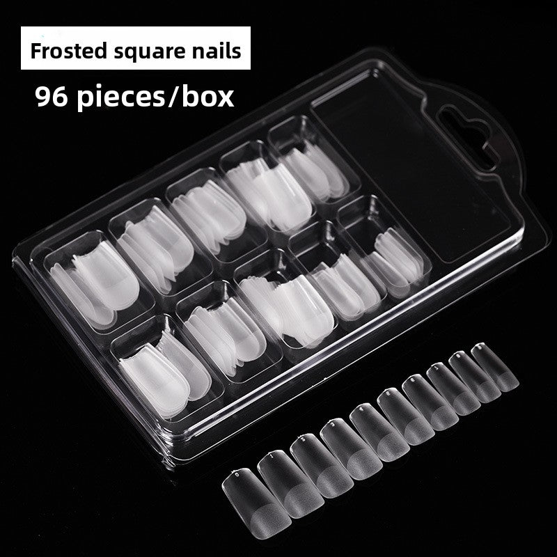 Ongles d'extension effet givré | Manucure Express