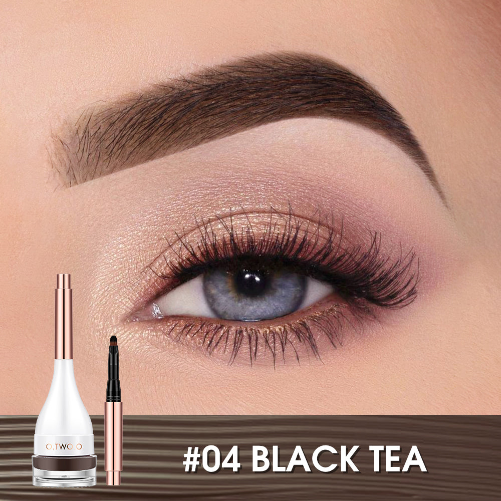 Gel Sourcils Sculptant 4 Couleurs avec Brosse | Sourcils Définis & Naturels