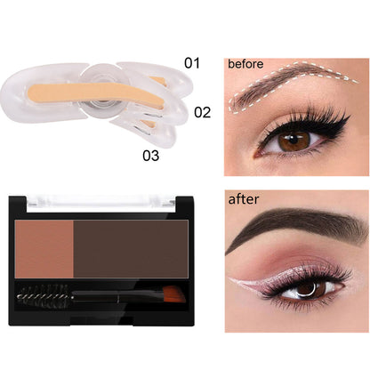 Poudre à Sourcils 2-en-1 Ajustable | Sourcils Définis & Naturels