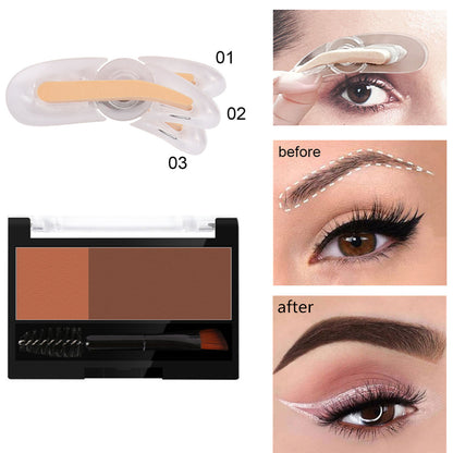 Poudre à Sourcils 2-en-1 Ajustable | Sourcils Définis & Naturels