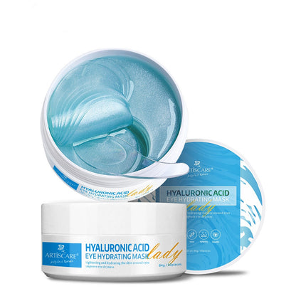 Masque Contour des Yeux Perle Noire | Regard Frais & Soin Hydratant