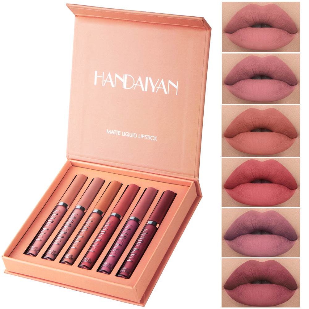 Coffret Rouge à Lèvres 6 Couleurs | Look Varié & Lèvres Sublimées