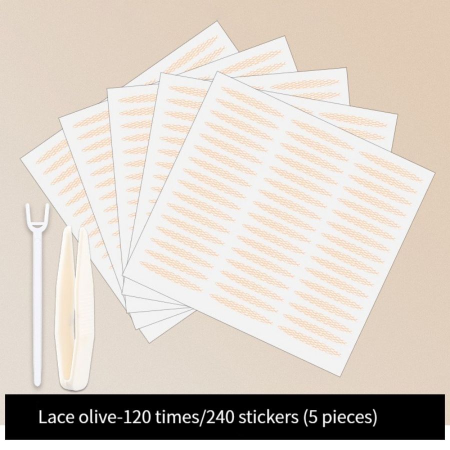 Stickers Double Paupière Dentelle Mesh | Regard Naturel & Maquillage Élégant