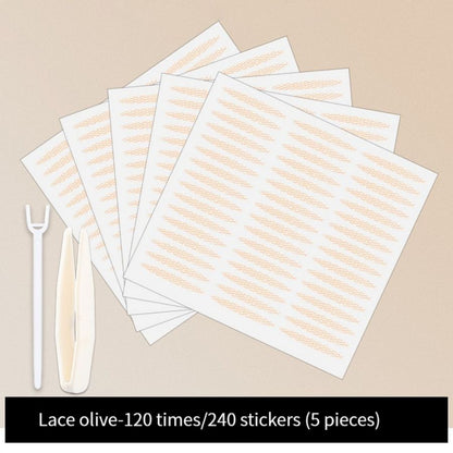 Stickers Double Paupière Dentelle Mesh | Regard Naturel & Maquillage Élégant