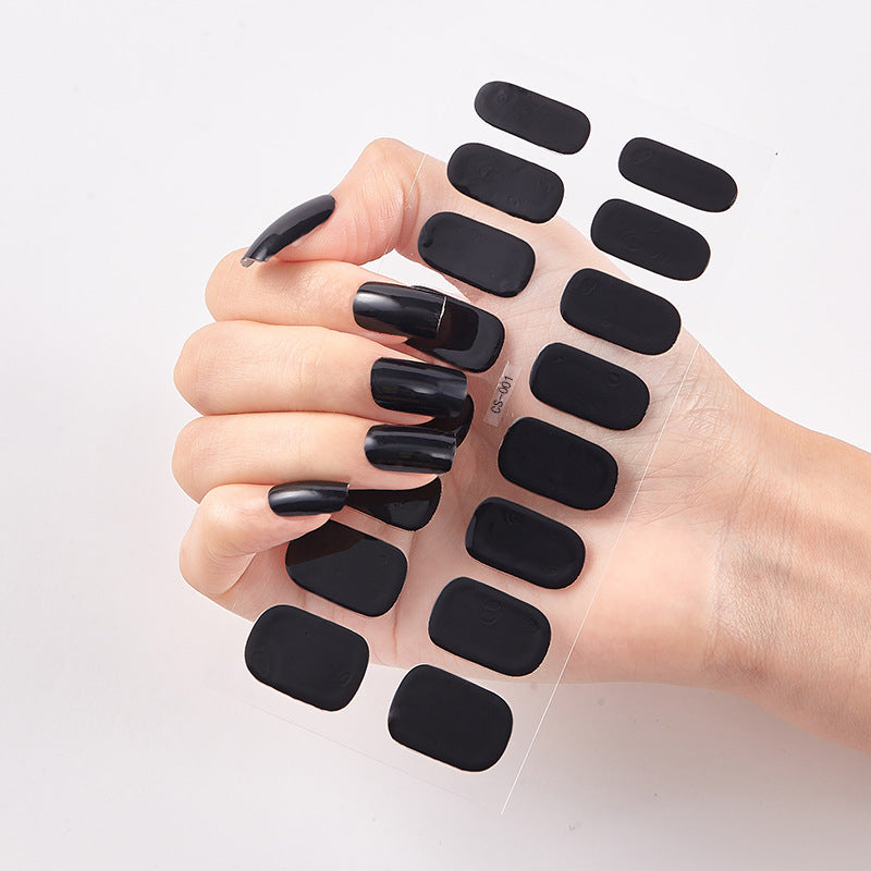 Stickers Ongles Couleur Unie | Manucure Simple & Élégante