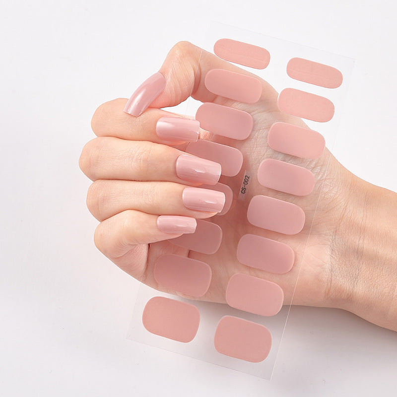 Stickers Ongles Couleur Unie | Manucure Simple & Élégante