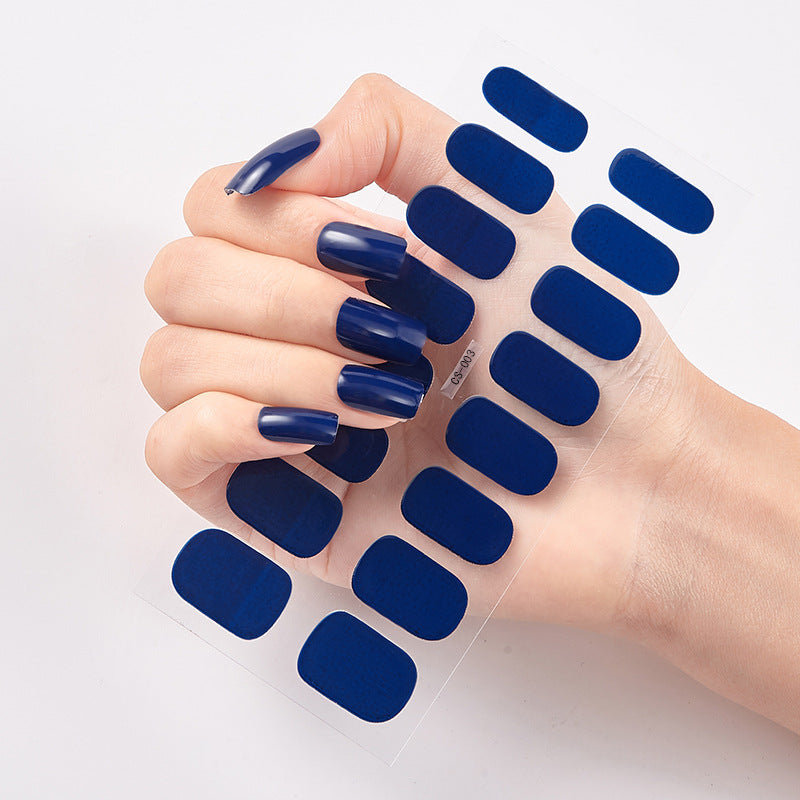 Stickers Ongles Couleur Unie | Manucure Simple & Élégante