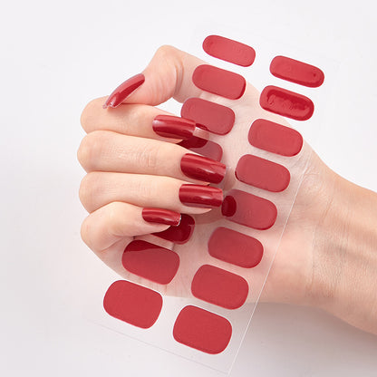 Stickers Ongles Couleur Unie | Manucure Simple & Élégante