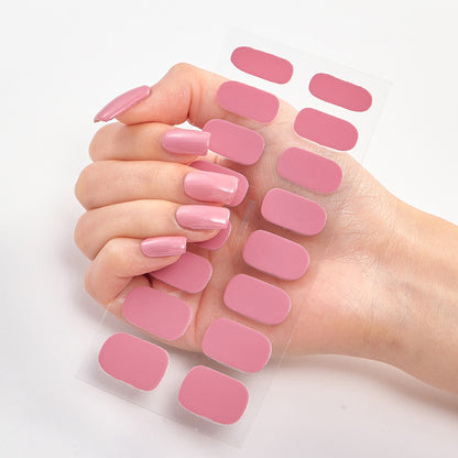 Stickers Ongles Couleur Unie | Manucure Simple & Élégante