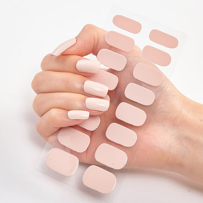 Stickers Ongles Couleur Unie | Manucure Simple & Élégante