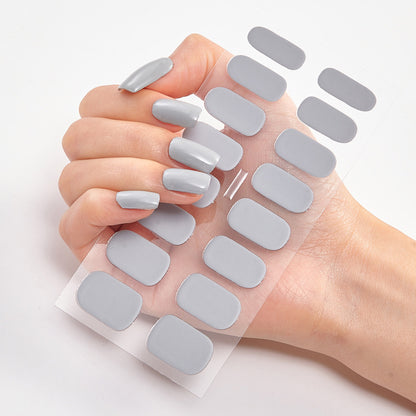 Stickers Ongles Couleur Unie | Manucure Simple & Élégante