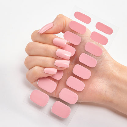 Stickers Ongles Couleur Unie | Manucure Simple & Élégante