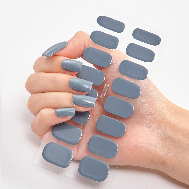 Stickers Ongles Couleur Unie | Manucure Simple & Élégante