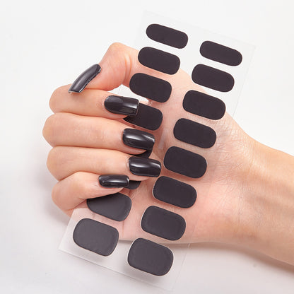 Stickers Ongles Couleur Unie | Manucure Simple & Élégante