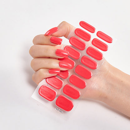 Stickers Ongles Couleur Unie | Manucure Simple & Élégante