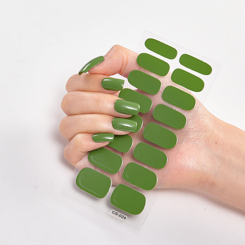 Stickers Ongles Couleur Unie | Manucure Simple & Élégante