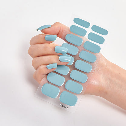 Stickers Ongles Couleur Unie | Manucure Simple & Élégante