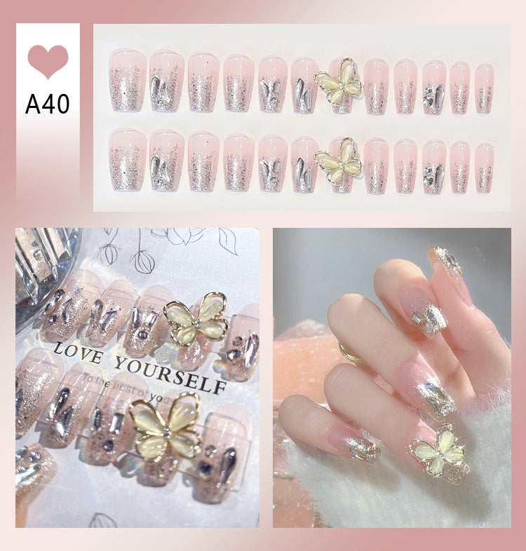 Faux Ongles Nœud Mignon | Manucure Adorable & Style Tendance