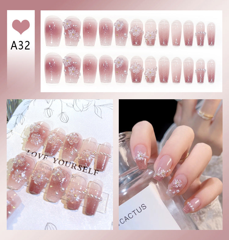 Faux Ongles Nœud Mignon | Manucure Adorable & Style Tendance