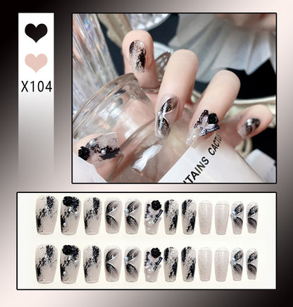 Faux Ongles Nœud Mignon | Manucure Adorable & Style Tendance