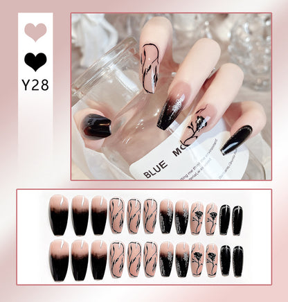 Faux Ongles Nœud Mignon | Manucure Adorable & Style Tendance