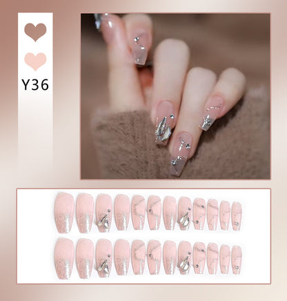 Faux Ongles Nœud Mignon | Manucure Adorable & Style Tendance