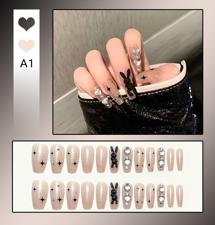 Faux Ongles Nœud Mignon | Manucure Adorable & Style Tendance