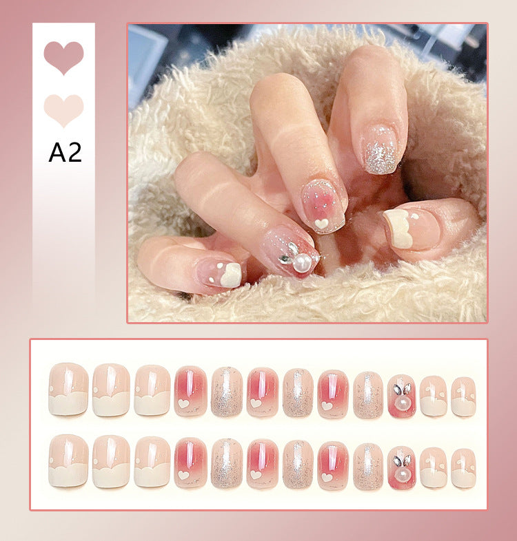 Faux Ongles Nœud Mignon | Manucure Adorable & Style Tendance
