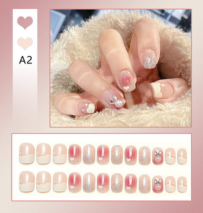Faux Ongles Nœud Mignon | Manucure Adorable & Style Tendance