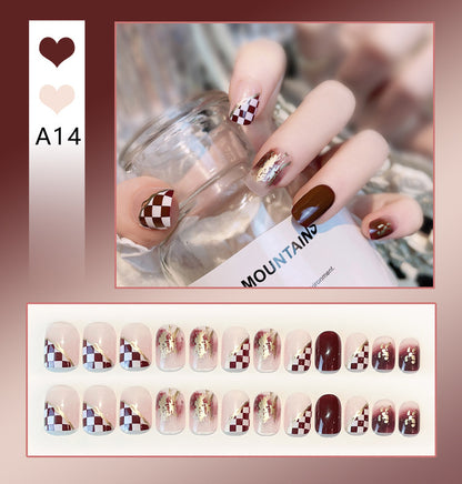 Faux Ongles Nœud Mignon | Manucure Adorable & Style Tendance