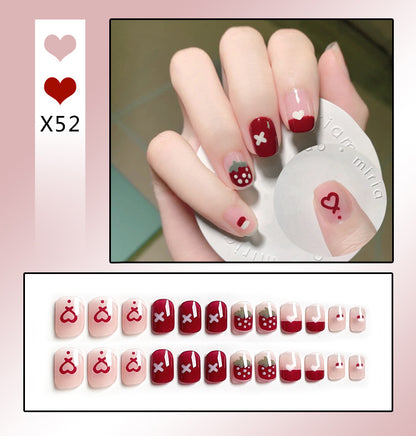 Faux Ongles Nœud Mignon | Manucure Adorable & Style Tendance