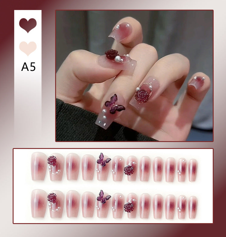 Faux Ongles Nœud Mignon | Manucure Adorable & Style Tendance