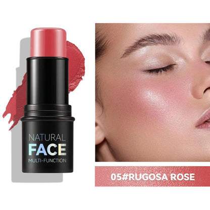 Stick blush poudre haute brillance