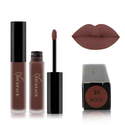 Gloss à Lèvres Mat Brume | Couleur Élégante & Fini Velouté