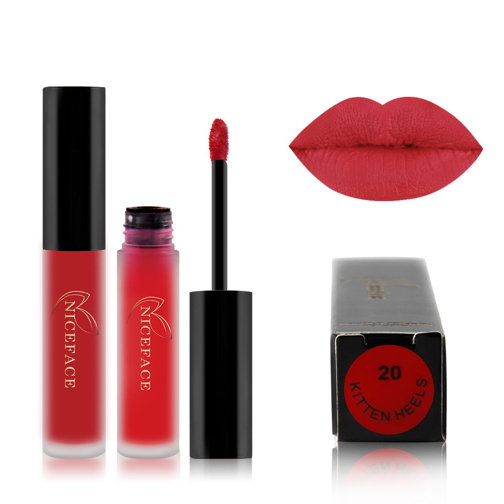 Gloss à Lèvres Mat Brume | Couleur Élégante & Fini Velouté