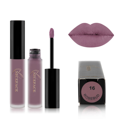 Gloss à Lèvres Mat Brume | Couleur Élégante & Fini Velouté