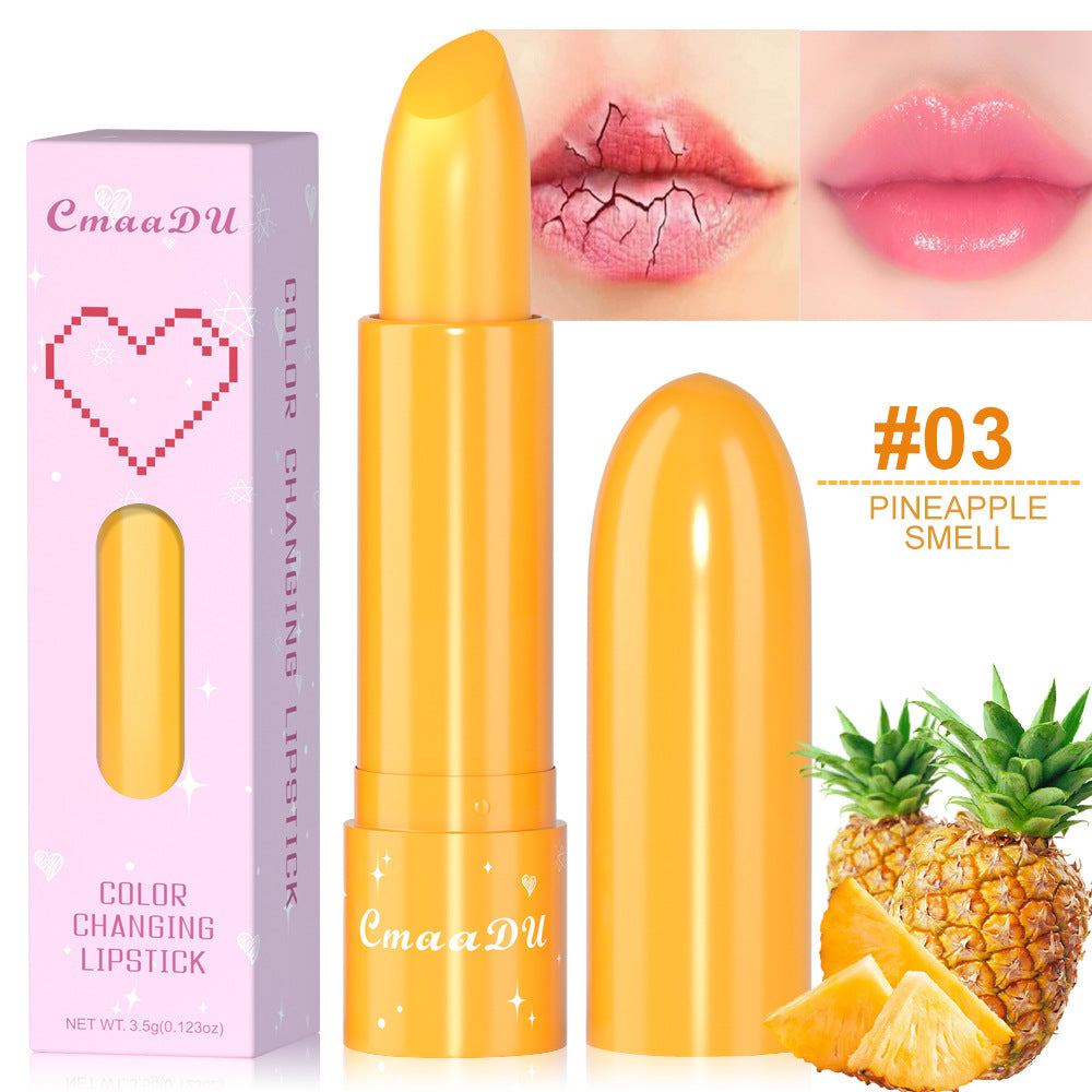 Rouge à Lèvres Hydratant Changeant de Couleur Saveur Fruitée | Couleur Unique & Lèvres Douces