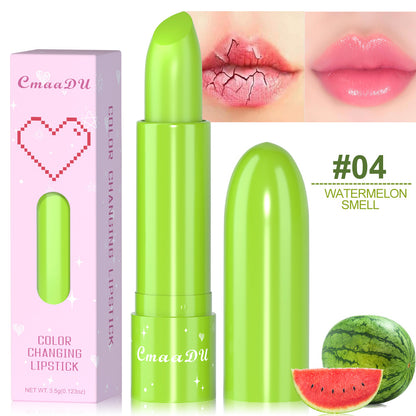 Rouge à Lèvres Hydratant Changeant de Couleur Saveur Fruitée | Couleur Unique & Lèvres Douces