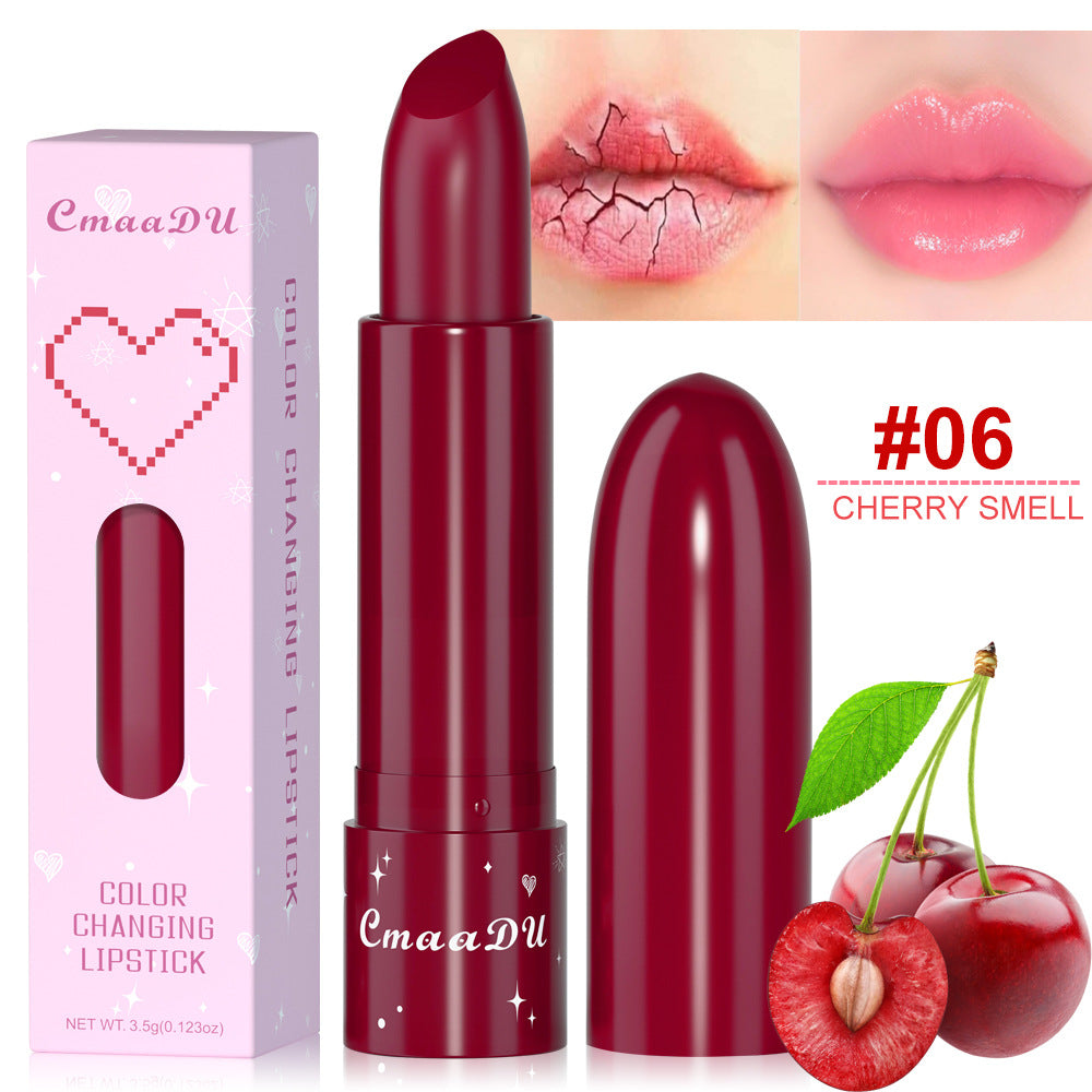 Rouge à Lèvres Hydratant Changeant de Couleur Saveur Fruitée | Couleur Unique & Lèvres Douces