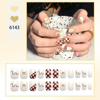 Faux Ongles Réutilisables Amovibles | Manucure Élégante & Pose Facile