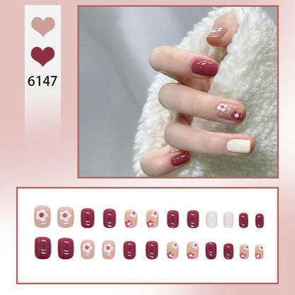 Faux Ongles Réutilisables Amovibles | Manucure Élégante & Pose Facile