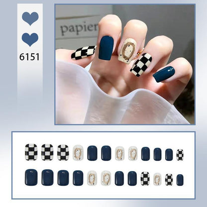 Faux Ongles Réutilisables Amovibles | Manucure Élégante & Pose Facile