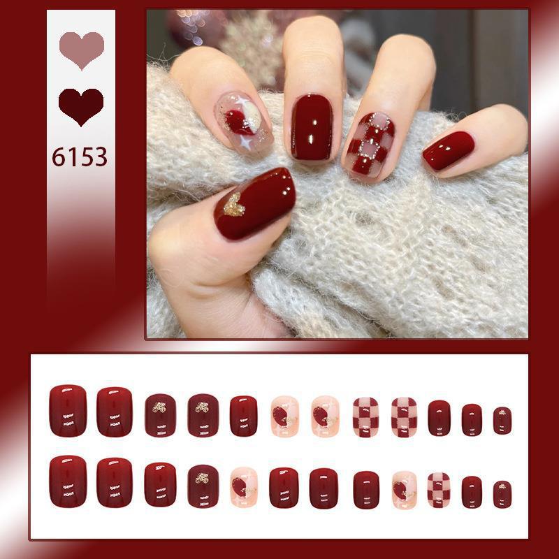 Faux Ongles Réutilisables Amovibles | Manucure Élégante & Pose Facile